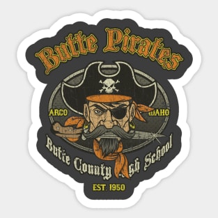 Butte Pirates 1950 Sticker